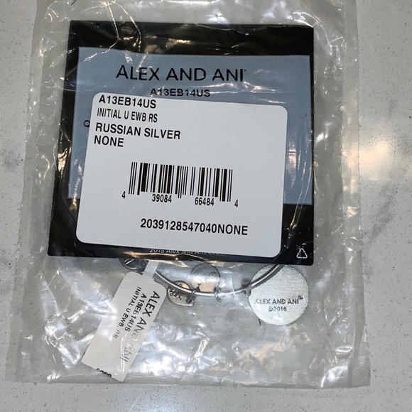 Alex and Ani “U” bracelet - Picture 2 of 2